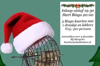 Kerst bingo 13 december 2025