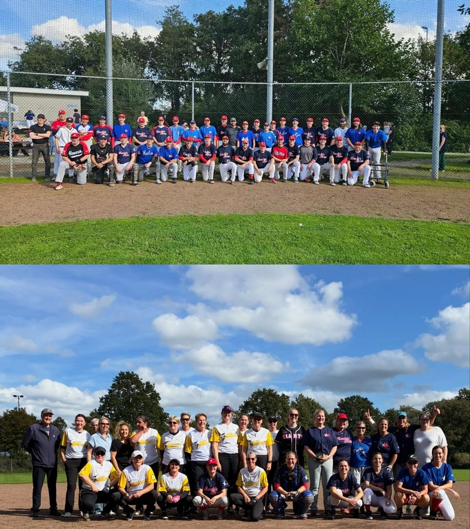 Old star wedstrijden honk- en softbal groot succes