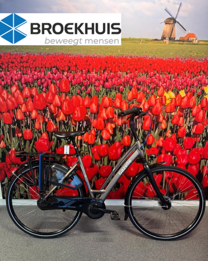 Hoofdprijs Gazelle Fiets gesponsord door Broekhuis Fietsen Limmen