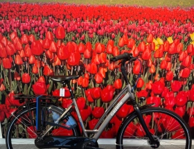 Hoofdprijs Gazelle Fiets gesponsord door Broekhuis Fietsen Limmen