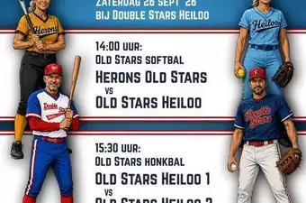 Old Stars wedstrijd 26 september