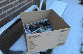 Oud-papier wordt niet opgehaald 6-1-2026