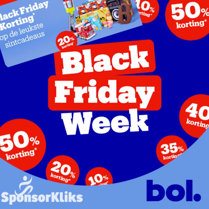 Sponsor Kliks Black Friday Actie