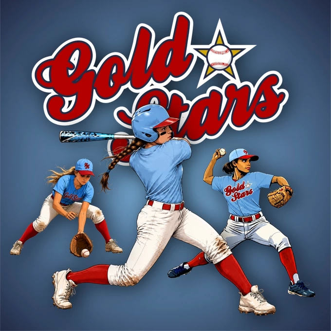 Gold Stars Girls Baseball